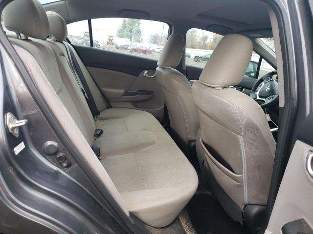 19XFB2F84DE268236 - 2013 HONDA CIVIC EX GRAY photo 10