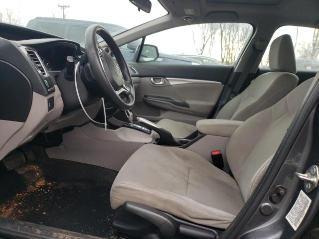 19XFB2F84DE268236 - 2013 HONDA CIVIC EX GRAY photo 7