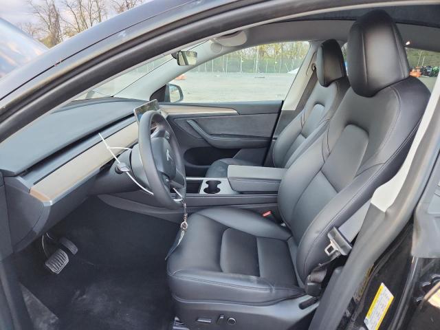 7SAYGDEE3RA241964 - 2024 TESLA MODEL Y შავი ფოტო 7