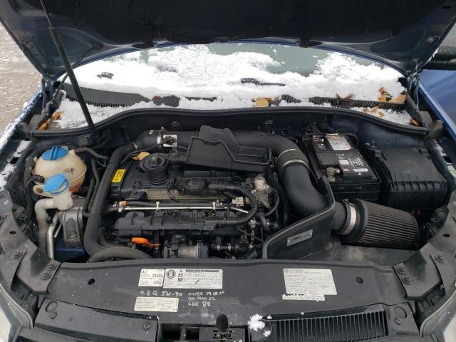 WVWPF7AJ3DW059818 - 2013 VOLKSWAGEN GOLF R Синий фото 11