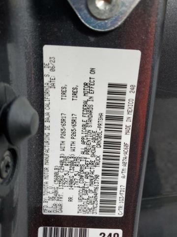 3TMCZ5AN4PM613790 - 2023 TOYOTA TACOMA DOUBLE CAB 灰色 照片 13