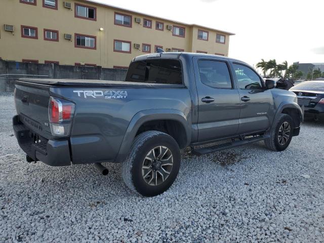 3TMCZ5AN4PM613790 - 2023 TOYOTA TACOMA DOUBLE CAB 灰色 照片 3