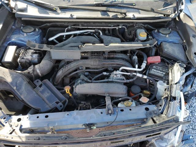 JF2GTAPC8MH260960 - 2021 SUBARU CROSSTREK PREMIUM Niebieski zdjęcie 12