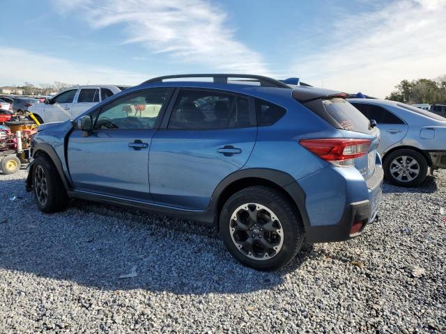 JF2GTAPC8MH260960 - 2021 SUBARU CROSSTREK PREMIUM Niebieski zdjęcie 2