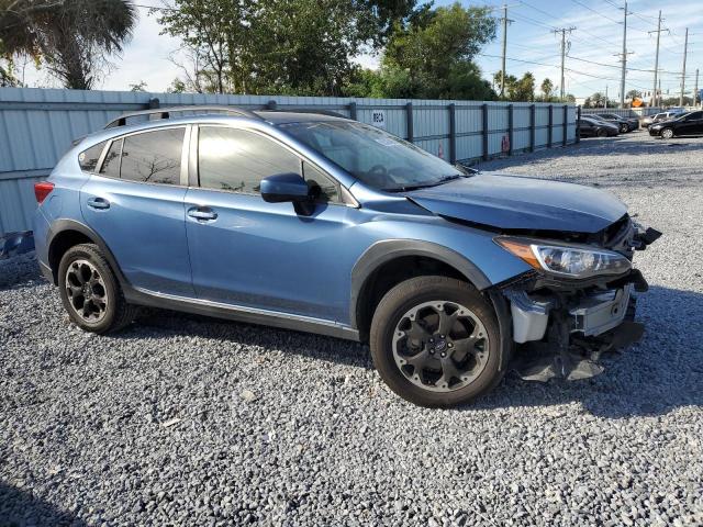 JF2GTAPC8MH260960 - 2021 SUBARU CROSSTREK PREMIUM Niebieski zdjęcie 4