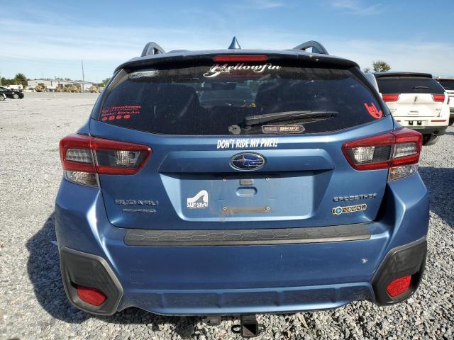 JF2GTAPC8MH260960 - 2021 SUBARU CROSSTREK PREMIUM Niebieski zdjęcie 6