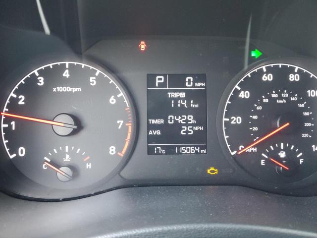 3KPC24A36JE026814 - 2018 HYUNDAI ACCENT SE BLUE photo 9