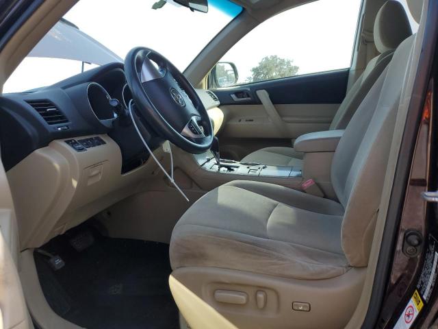 5TDZK3EH5CS085792 - 2012 TOYOTA HIGHLANDER BASE Bordo foto 7