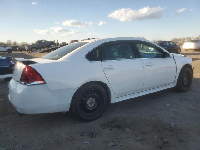 2G1WD5E31D1248467 - 2013 CHEVROLET IMPALA POLICE თეთრი ფოტო 3