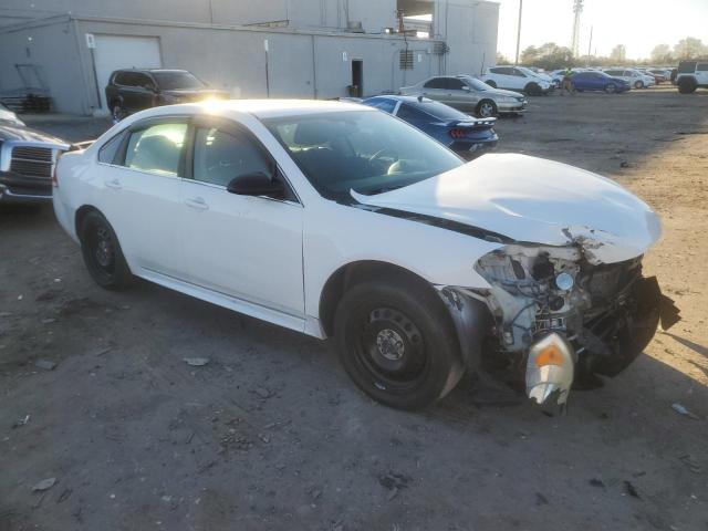 2G1WD5E31D1248467 - 2013 CHEVROLET IMPALA POLICE თეთრი ფოტო 4
