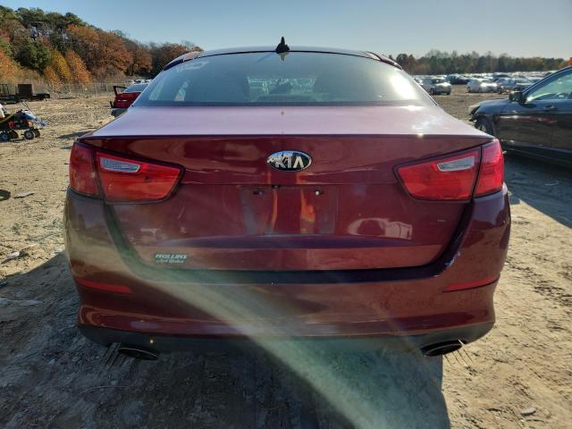5XXGN4A70EG341777 - 2014 KIA OPTIMA EX 勃艮第红 照片 6