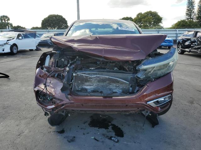 2HKRM4H53GH624066 - 2016 HONDA CR-V EX BURGUNDY photo 5