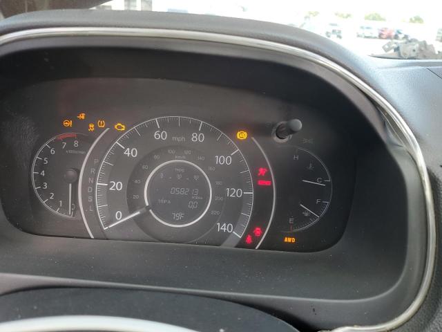 2HKRM4H53GH624066 - 2016 HONDA CR-V EX BURGUNDY photo 9