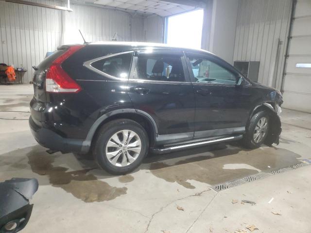 2HKRM4H75DH669636 - 2013 HONDA CR-V EXL BLACK photo 3