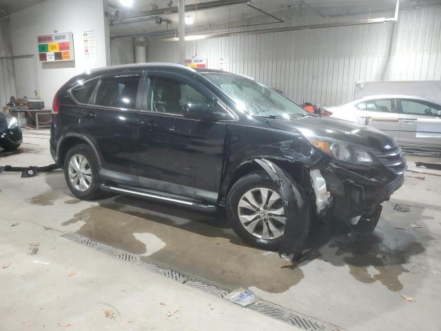 2HKRM4H75DH669636 - 2013 HONDA CR-V EXL BLACK photo 4