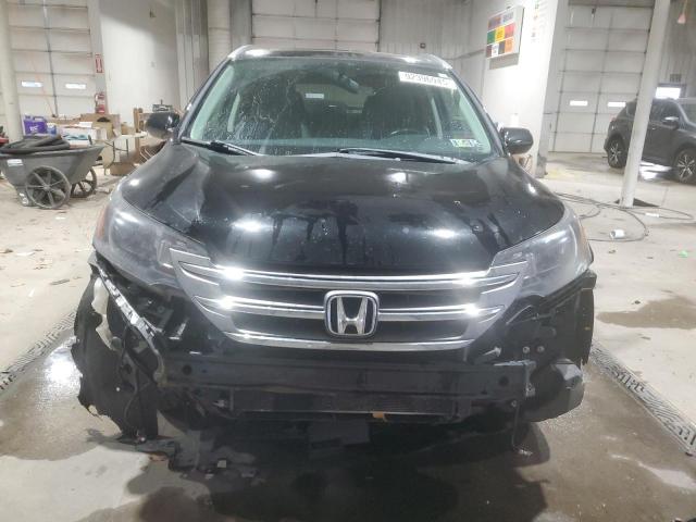 2HKRM4H75DH669636 - 2013 HONDA CR-V EXL BLACK photo 5
