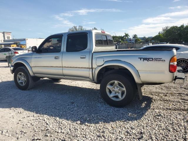 5TEGN92N71Z844874 - 2001 TOYOTA TACOMA DOUBLE CAB PRERUNNER SILVER photo 2