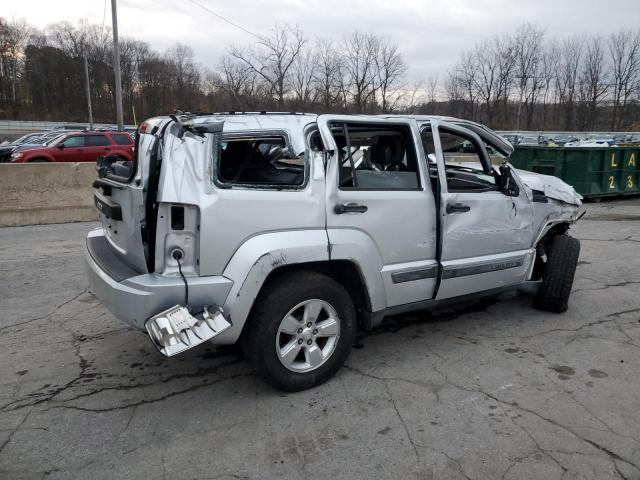 1J4PN2GK0BW504593 - 2011 JEEP LIBERTY SPORT SILVER photo 3