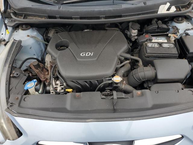KMHCT4AE1CU052655 - 2012 HYUNDAI ACCENT GLS BLUE photo 11