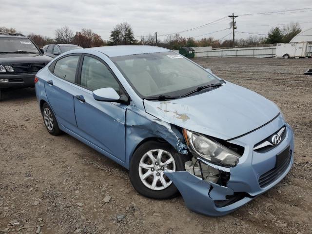 KMHCT4AE1CU052655 - 2012 HYUNDAI ACCENT GLS BLUE photo 4