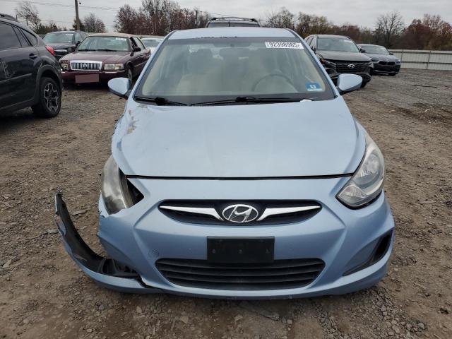 KMHCT4AE1CU052655 - 2012 HYUNDAI ACCENT GLS BLUE photo 5