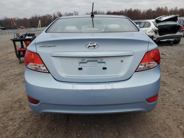 KMHCT4AE1CU052655 - 2012 HYUNDAI ACCENT GLS BLUE photo 6