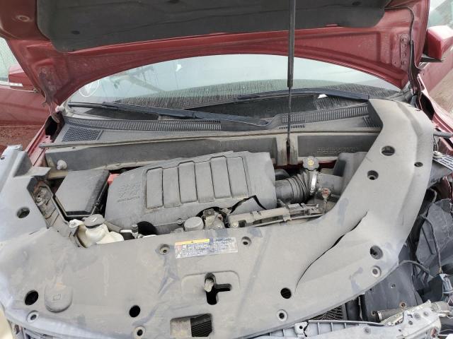 1GNKVGKD7FJ164925 - 2015 CHEVROLET TRAVERSE LT ბურგუნდია ფოტო 12
