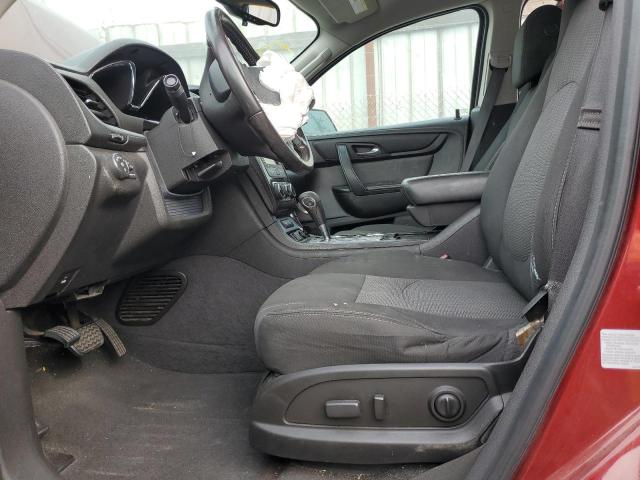 1GNKVGKD7FJ164925 - 2015 CHEVROLET TRAVERSE LT ბურგუნდია ფოტო 7