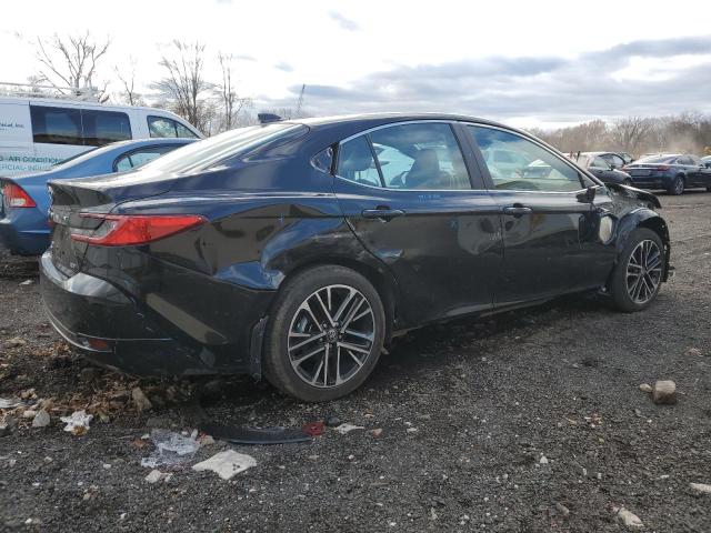 4T1DBADKXSU532845 - 2025 TOYOTA CAMRY XSE BLACK photo 3