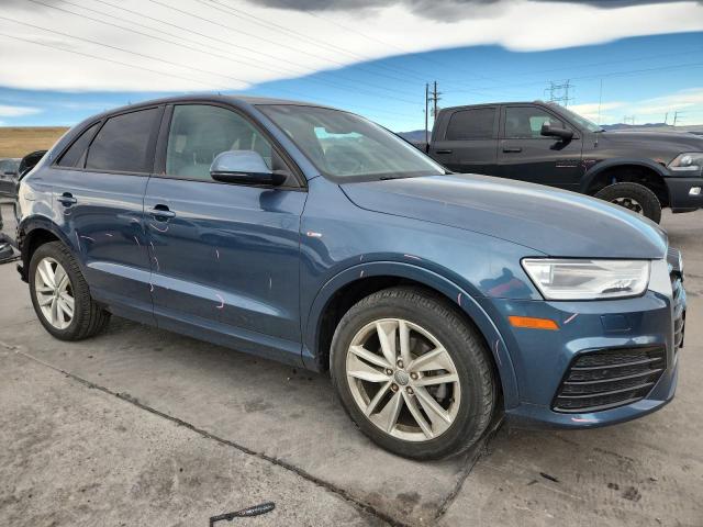 WA1ECCFS9JR014669 - 2018 AUDI Q3 PREMIUM ლურჯი ფოტო 4