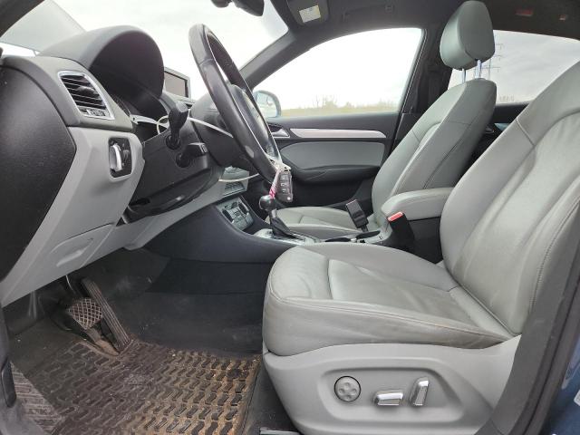 WA1ECCFS9JR014669 - 2018 AUDI Q3 PREMIUM ლურჯი ფოტო 7