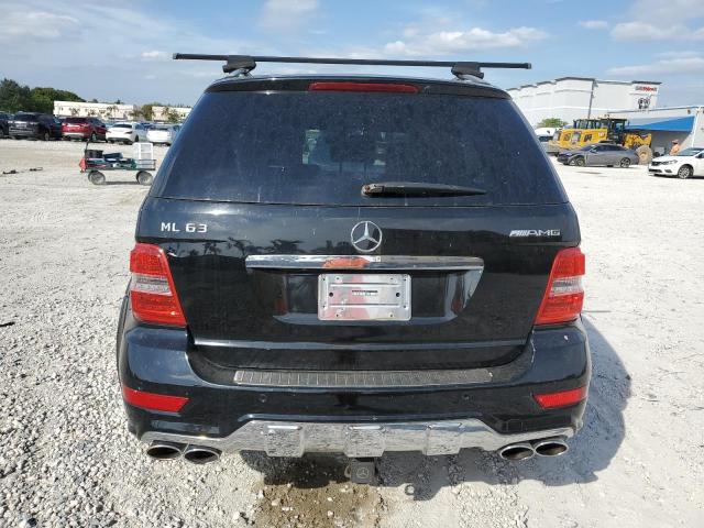 4JGBB7HBXAA561637 - 2010 MERCEDES-BENZ ML 63 AMG BLACK photo 6