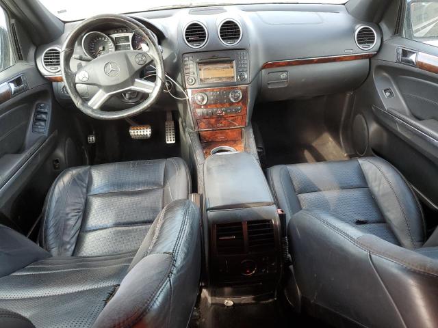 4JGBB7HBXAA561637 - 2010 MERCEDES-BENZ ML 63 AMG BLACK photo 8