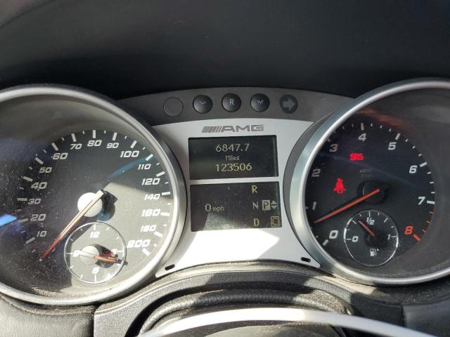 4JGBB7HBXAA561637 - 2010 MERCEDES-BENZ ML 63 AMG BLACK photo 9