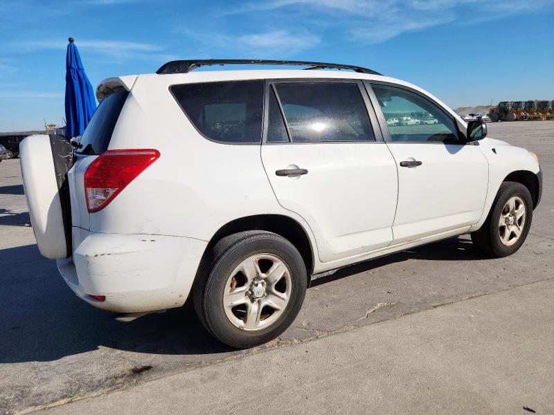 JTMZD33V976052710 - 2007 TOYOTA RAV4 WHITE photo 3
