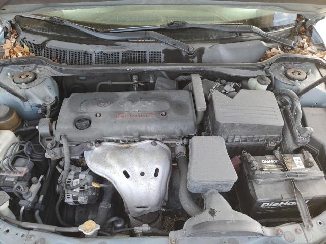 4T1BE46K27U562457 - 2007 TOYOTA CAMRY CE GREEN photo 11