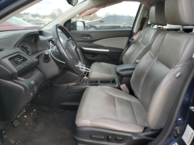 2HKRM4H72GH607714 - 2016 HONDA CR-V EXL BLUE photo 7