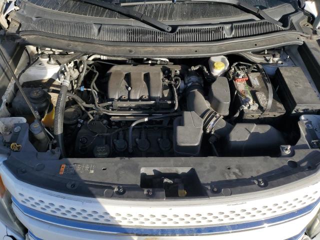 1FM5K8F86DGA68257 - 2013 FORD EXPLORER LIMITED 白色 照片 12