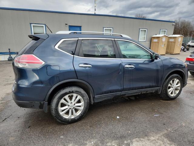 5N1AT2MV2FC851555 - 2015 NISSAN ROGUE S BLUE photo 3