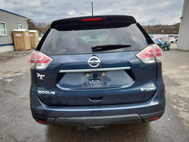5N1AT2MV2FC851555 - 2015 NISSAN ROGUE S BLUE photo 6