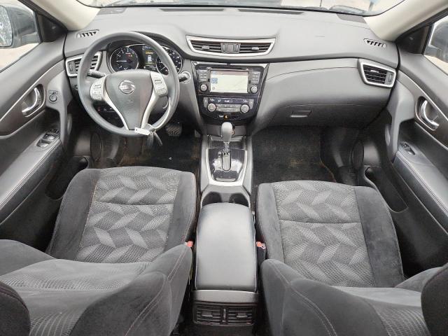 5N1AT2MV2FC851555 - 2015 NISSAN ROGUE S BLUE photo 8