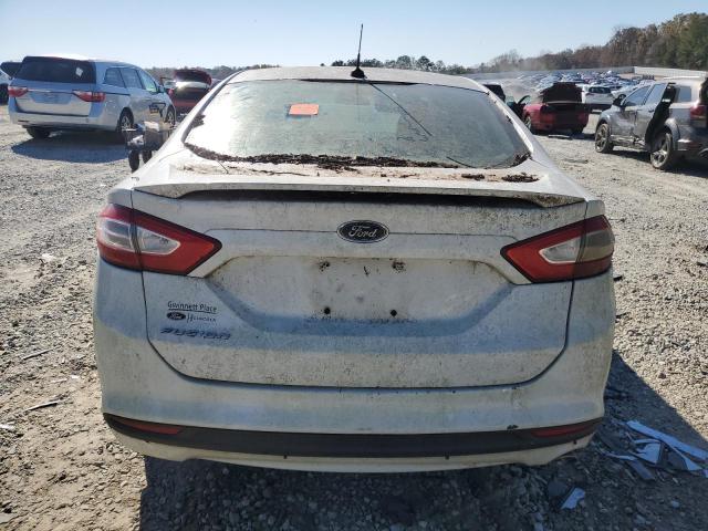 3FA6P0HR0DR183047 - 2013 FORD FUSION SE WHITE photo 6