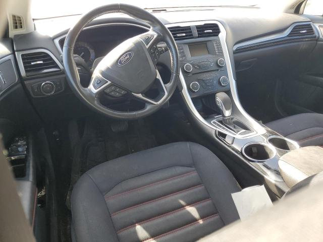 3FA6P0HR0DR183047 - 2013 FORD FUSION SE WHITE photo 8