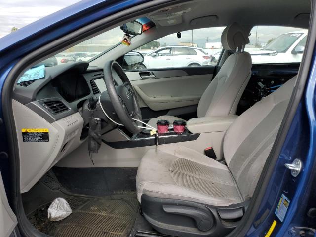 5NPE24AF5GH361893 - 2016 HYUNDAI SONATA SE 蓝色 照片 7