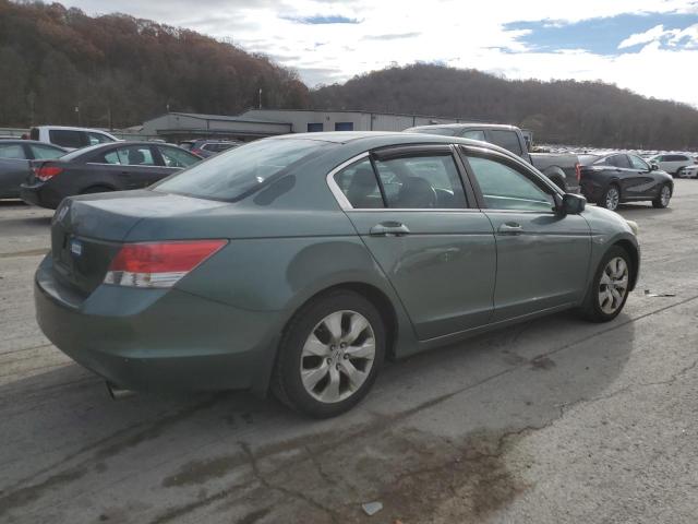 1HGCP26729A100117 - 2009 HONDA ACCORD EX GREEN photo 3