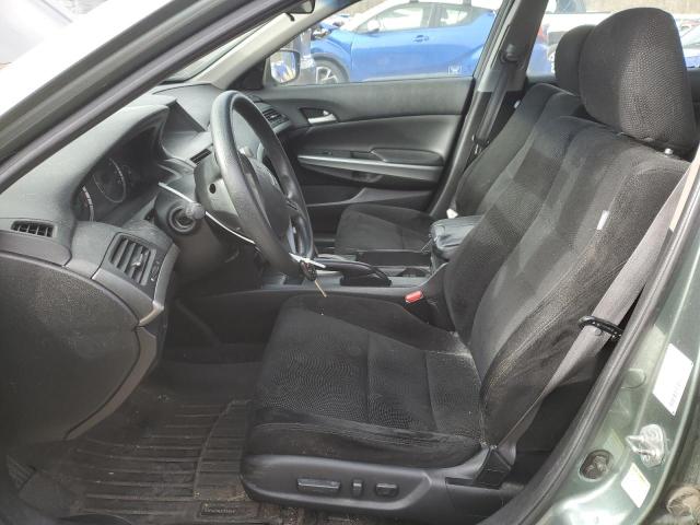 1HGCP26729A100117 - 2009 HONDA ACCORD EX GREEN photo 7