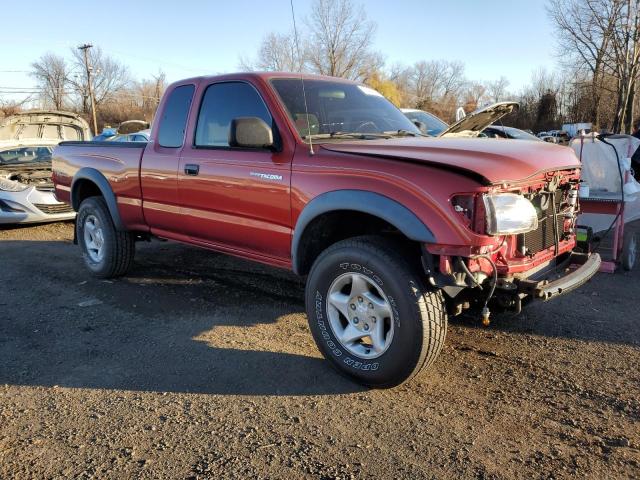 5TEWN72N01Z726049 - 2001 TOYOTA TACOMA XTRACAB წითელი ფოტო 4