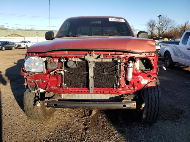 5TEWN72N01Z726049 - 2001 TOYOTA TACOMA XTRACAB წითელი ფოტო 5