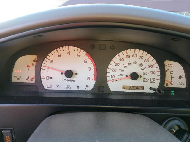 5TEWN72N01Z726049 - 2001 TOYOTA TACOMA XTRACAB წითელი ფოტო 9