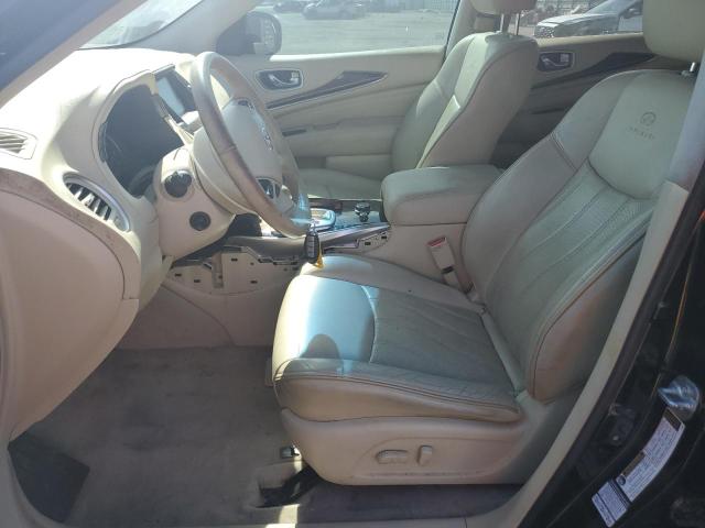 5N1AL0MN3EC552479 - 2014 INFINITI QX60 BLACK photo 7